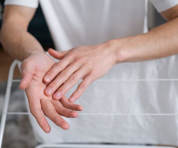 A simple calendar with marks showing consistent daily practice.